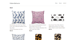 Desktop Screenshot of patternbehavior.com